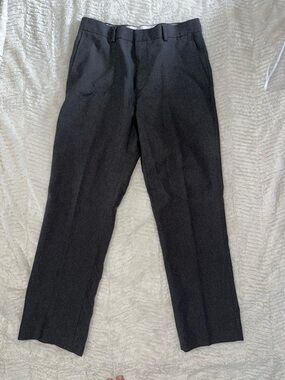 Michael Brandon Slim Fit Black Dress Pants